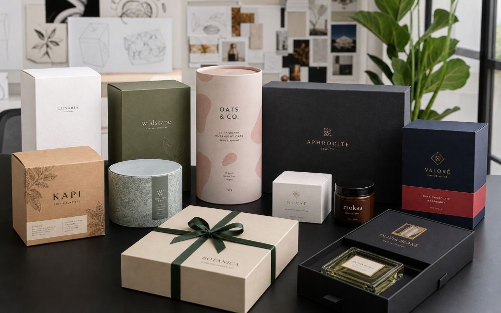 طراحی حرفه ای جعبه و بسته بندی محصولات