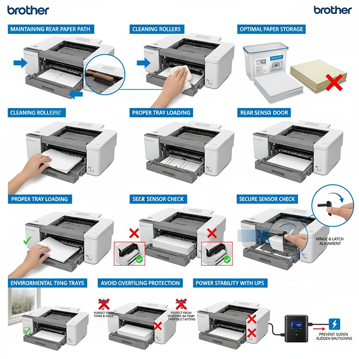 خطای Jam Rear برطرف نشد؟ عیب‌یابی پیشرفته