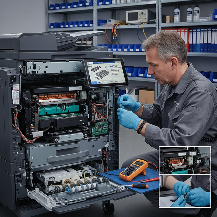 راهنمای انتخاب بهترین مرکز تعمیر دستگاه کپی در جردن | ویژه شرکتها و دفاتر